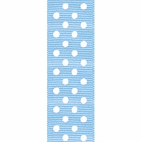 Offray Blue Confetti Dots Ribbon