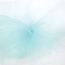 Aqua Tulle by Offray