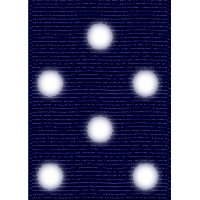 Light Navy Polka Dot Grosgrain Ribbon