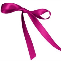 Wild Berry Single Face Satin Ribbon