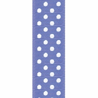 Offray Delphinium Confetti Dots Ribbon