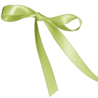 Lemon Grass Single Face Satin Ribbon