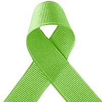 Offray Pure Green Grosgrain Ribbon