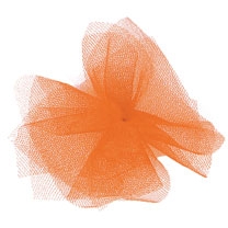 Orange Cream Tulle by Offray