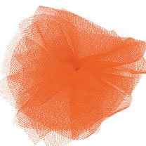 Orange Tulle by Offray