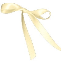 Cream Single Face Satin Ribbon