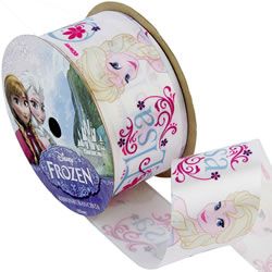 Elsa White Frozen Ribbon