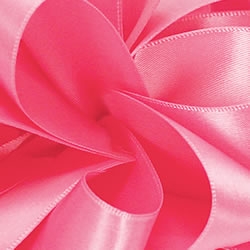 Pretty Pink Double Face Satin Ribbon
