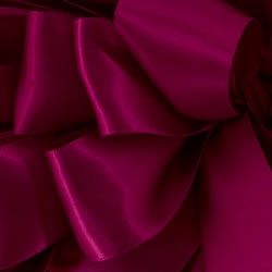 Red Plum Double Face Satin Ribbon