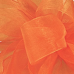 Tropical Orange Simply Sheer Asiana Ribbon