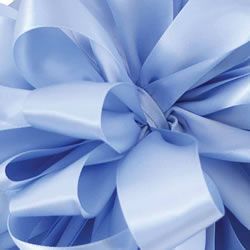 Tranquil Blue Double Face Satin Ribbon
