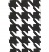 Houndstooth Flora Satin Ribbon