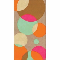 Offray Brown Fun Dots Satin Ribbon