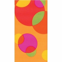 Offray Orange Fun Dots Satin Ribbon