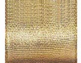 Offray Gold Firefly Wire-edge Metallic Ribbon