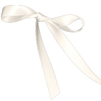 Antique White Single Face Satin Ribbon