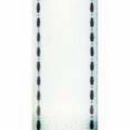 White/Black Side Saddle Ribbon