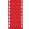 Red/White Side Saddle Ribbon