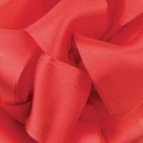 Coral Prelude Sheer Wire Edge Ribbon