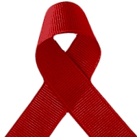 Berwick Offray Grosgrain Ribbon, 1-1/2 x 50 yd, Hot Red