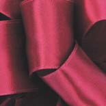 Red Plum Contessa Single Face Satin Wire Edge Ribbon