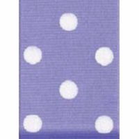 Iris Polka Dot Grosgrain Ribbon