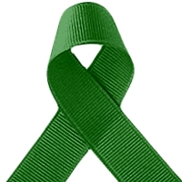 Offray Emerald Grosgrain Ribbon