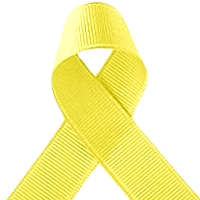 Offray Lemon Grosgrain Ribbon