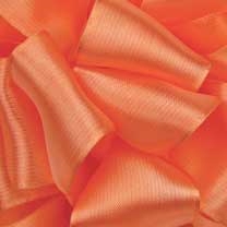 Cantaloupe Prelude Sheer Wire Edge Ribbon