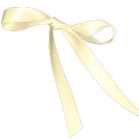 Ivory Single Face Satin Ribbon