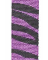 Offray Purple Jungle Print Ribbon