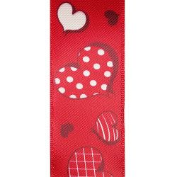 Valentine Plaid Ribbon