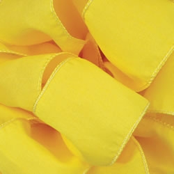 Yellow Chiffon Anisha, Wire Edge