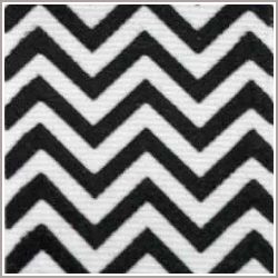 Black Chevron Grosgrain Ribbon