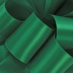 Emerald Double Face Satin Ribbon