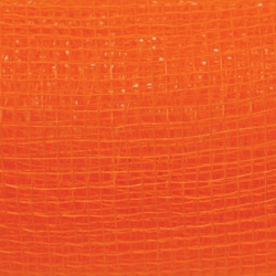 Orange GeoMesh  Ribbon Mesh Wrap