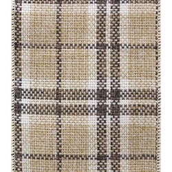 Tan Hastings Wire Edge Plaid