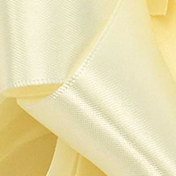 Ivory Double Face Satin Ribbon