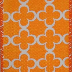 Orange Kori, Wire Edge Ribbon