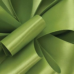 Lemon Grass Double Face Satin Ribbon