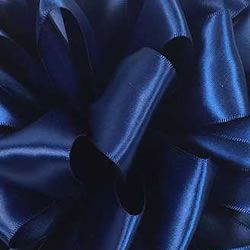 Light Navy Double Face Satin Ribbon