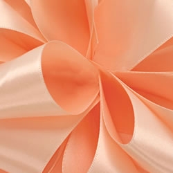 Petal Peach Double Face Satin Ribbon