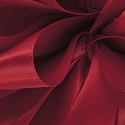 Scarlet Double Face Satin Ribbon