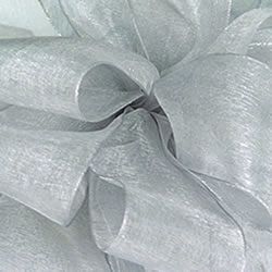 Silver Simply Sheer Asiana Ribbon