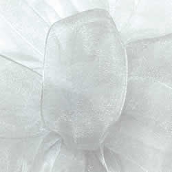 White Simply Sheer Asiana Ribbon