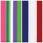 Multi-Stripe Grosgrain Ribbon