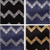 Payton, Wire Edge Chevron Glitz