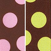 Offray Random Dots Grosgrain Ribbon