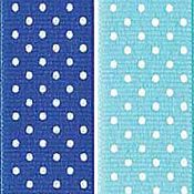 Swiss Dot Grosgrain Ribbon