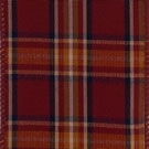 Beartooth Ruby Plaid Wire Edge Ribbon